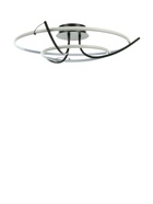 Люстра Emilia 88Вт Led 3000-6000К белый Ø56х15см 10553504 - фото 14577109