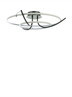 Люстра Emilia 88Вт Led 3000-6000К белый Ø56х15см