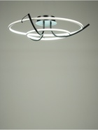 Люстра Emilia 88 Вт LED 3000-6000К белый Ø56×15 см - фото 41384361