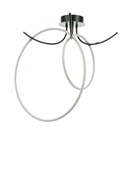 Люстра Emilia 88 Вт LED 3000-6000К белый Ø56×15 см - фото 41384365