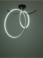 Люстра Emilia 88 Вт LED 3000-6000К белый Ø56×15 см - фото 41384367