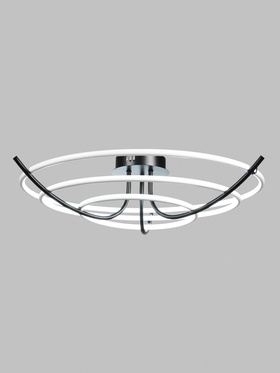 Люстра Emilia 174 Вт LED 3000-6000К белый Ø67×19 см