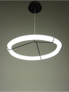 Люстра Eva 58 Вт LED 3000-6000К черная Ø57×120 см - фото 41384413