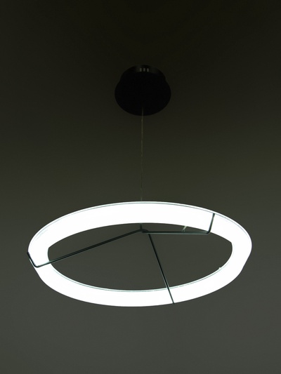 Люстра Eva 58 Вт LED 3000-6000К черная Ø57×120 см