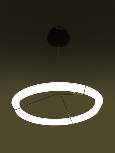 Люстра Eva 58 Вт LED 3000-6000К черная Ø57×120 см