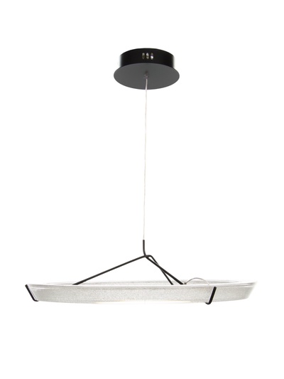 Люстра Eva 58 Вт LED 3000-6000К черная Ø57×120 см