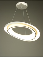 Люстра Hanna 80 Вт LED 3000-6000К белый Ø53×7 см - фото 41384433