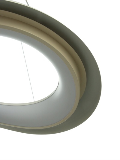 Люстра Hanna 80 Вт LED 3000-6000К белый Ø53×7 см
