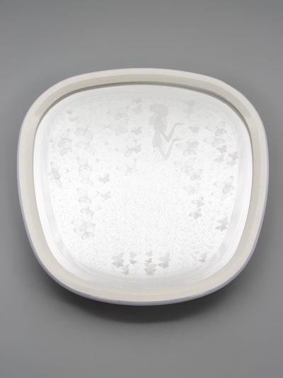 Люстра Helga 70 Вт LED 3000-6000К белый Ø52×6 см