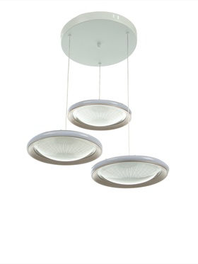Люстра Isolde 126Вт Led 3000-6000К белый Ø32х22см