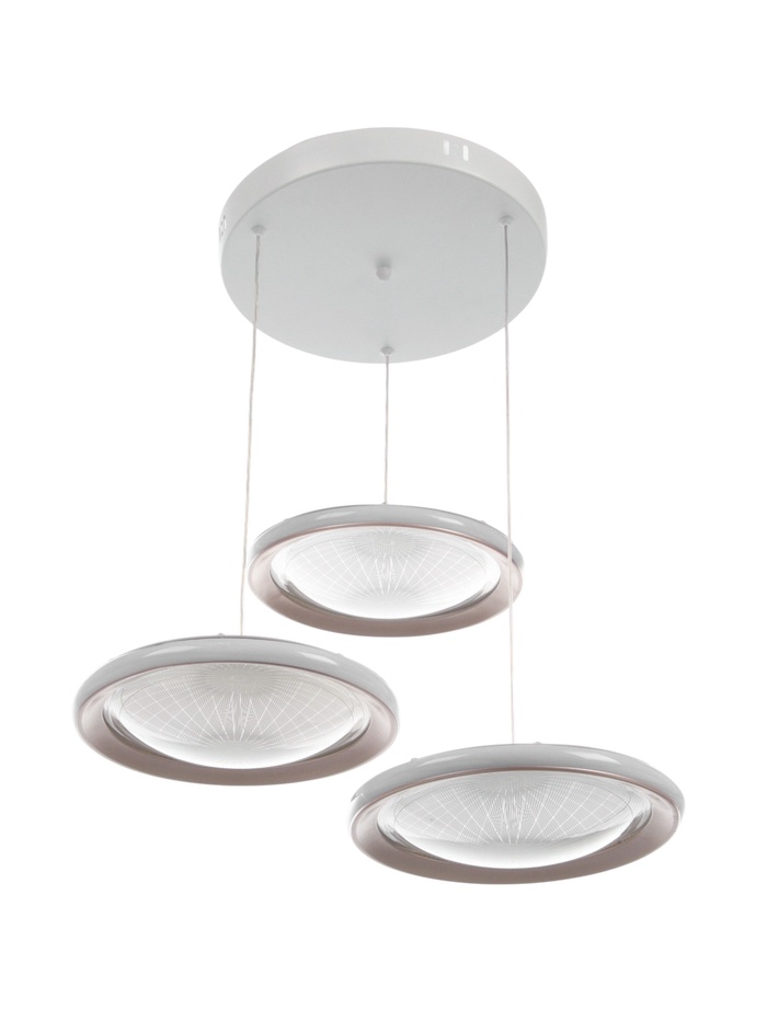 Люстра Isolde 126 Вт LED 3000-6000К белый Ø32×22 см