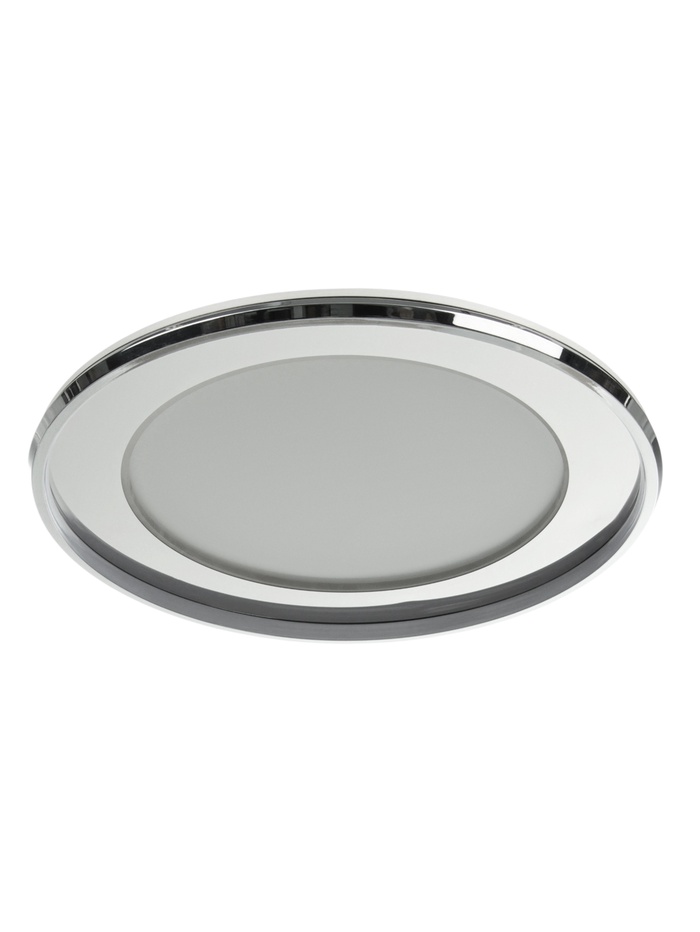 Люстра Karin 92 Вт LED 3000-6000К хром Ø60×6 см