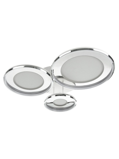 Люстра Karin 174 Вт LED 3000-6000К хром Ø30+40+50(82×71×15)см