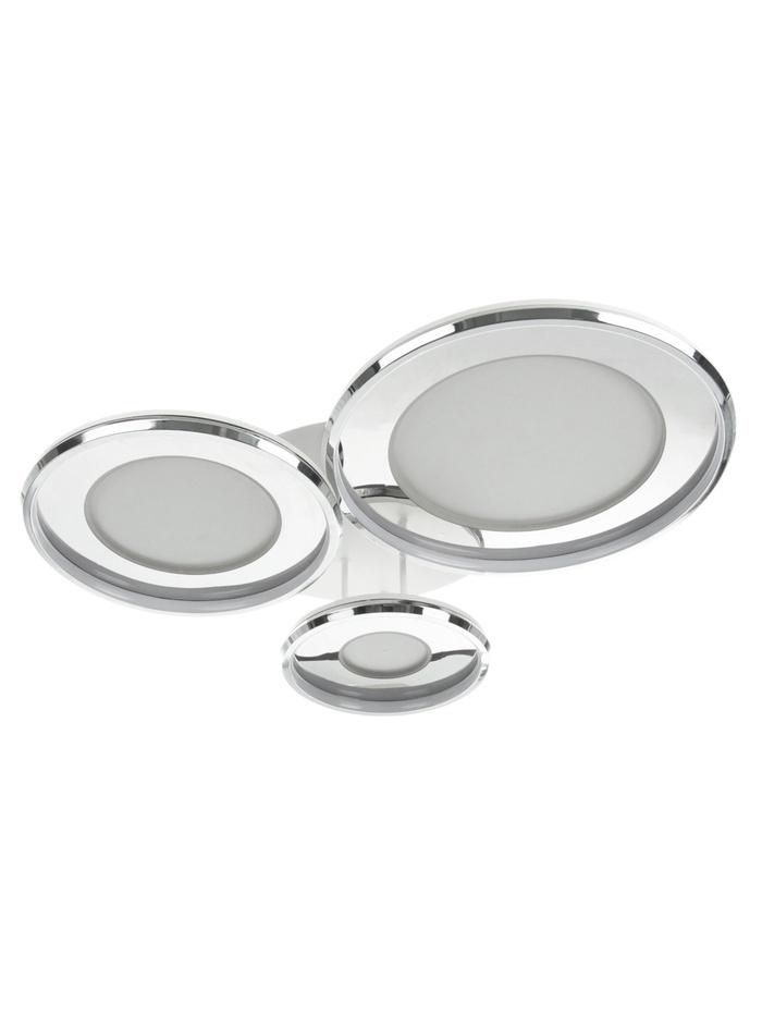 Люстра Karin 174 Вт LED 3000-6000К хром Ø30+40+50(82×71×15)см