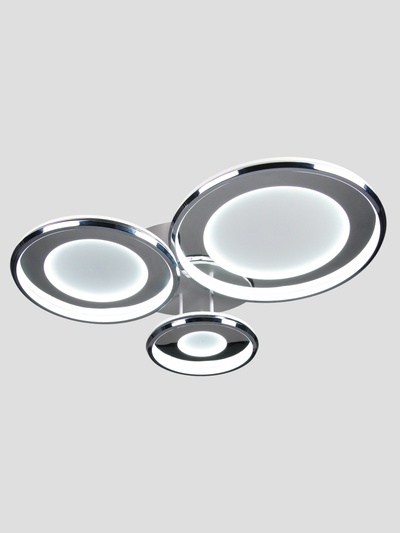 Люстра Karin 174 Вт LED 3000-6000К хром Ø30+40+50(82×71×15)см