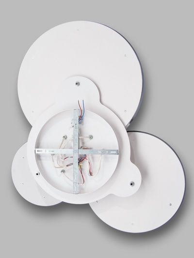 Люстра Karin 174 Вт LED 3000-6000К хром Ø30+40+50(82×71×15)см