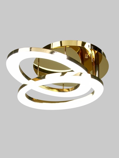 Люстра Laura 96 Вт LED 3000-6000К золото Ø51 см
