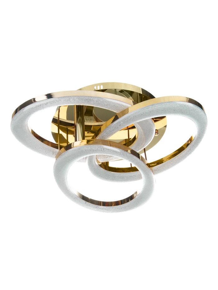 Люстра Laura 144 Вт LED 3000-6000К золото Ø58 см