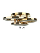 Люстра Laura 144Вт Led 3000-6000К золото Ø58см 10553526 Люстра Laura 144Вт Led 3000-6000К золото Ø58см 10553526