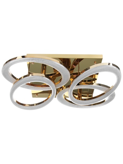 Люстра Laura 192 Вт LED 3000-6000К золото Ø86 см