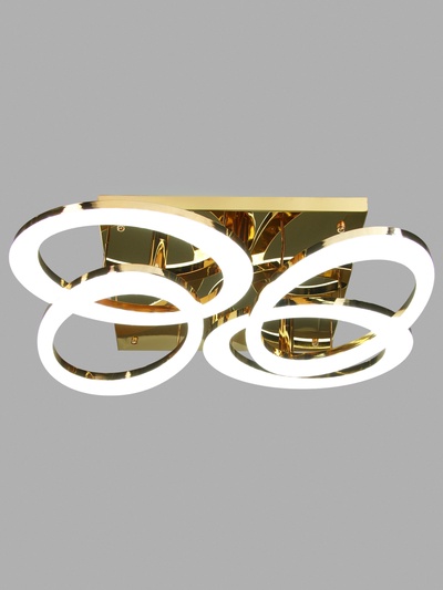 Люстра Laura 192 Вт LED 3000-6000К золото Ø86 см