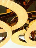 Люстра Laura 192 Вт LED 3000-6000К золото Ø86 см - фото 5022203