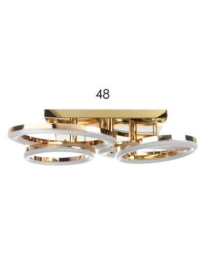 Люстра Laura 192 Вт LED 3000-6000К золото Ø86 см