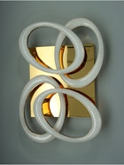 Люстра Laura 192 Вт LED 3000-6000К золото Ø86 см - фото 5022206