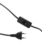 Торшер "Валли" 1х40Вт Е27 бордовый 28,5х28,5х178см - фото 41384615