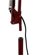 Торшер "Валли" 1х40Вт Е27 бордовый 28,5х28,5х178см - фото 41384616