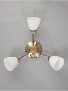 Люстра «Луиза» 3×40 Вт Е27 бронза 56×56×26 см - фото 5022237