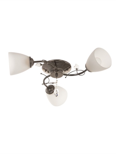 Люстра «Том» 3×40 Вт Е27 черный хром 56×56×26 см