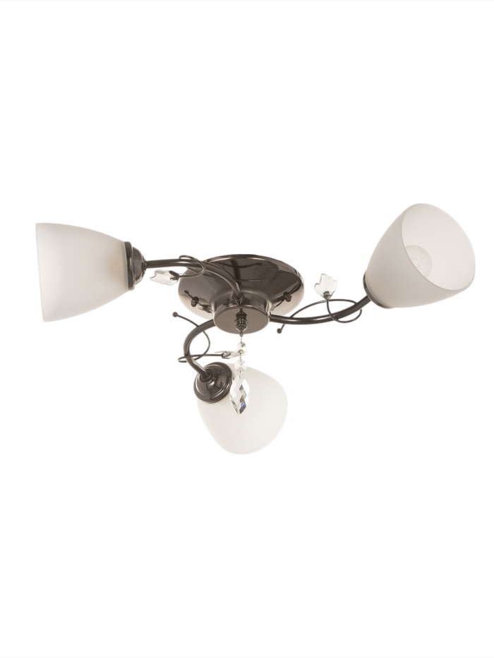 Люстра «Том» 3×40 Вт Е27 черный хром 56×56×26 см - Фото 1