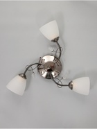 Люстра «Том» 3×40 Вт Е27 черный хром 56×56×26 см - фото 5022257