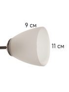 Люстра «Том» 3×40 Вт Е27 черный хром 56×56×26 см - фото 5022259