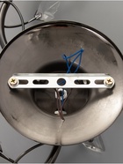 Люстра «Том» 3×40 Вт Е27 черный хром 56×56×26 см - фото 5022262