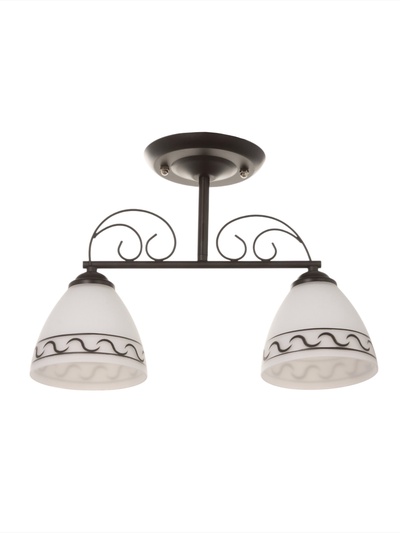 Люстра «Кинг» 2×40 Вт Е27 черный