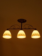 Люстра «Кинг» 3×40 Вт Е27 черный - фото 5022309