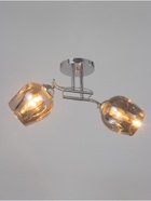 Люстра «Муза» 2×40 Вт Е27 хром - фото 5022316