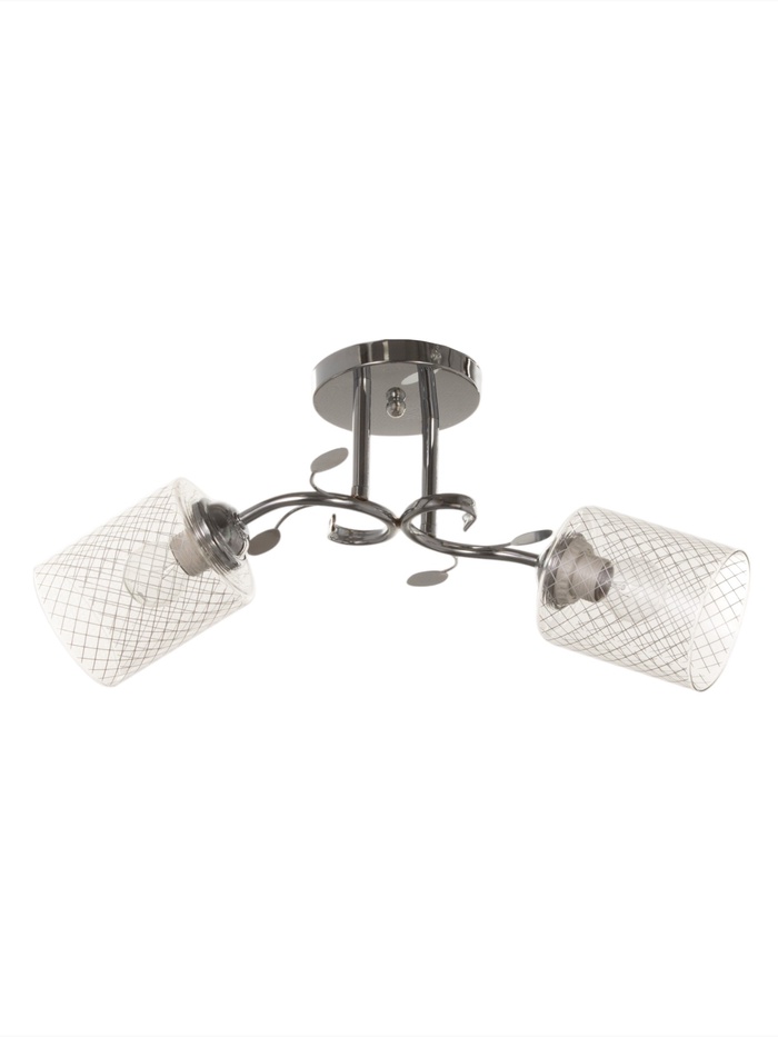 Люстра «Клара» 2×40 Вт Е27 хром