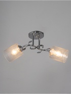 Люстра «Клара» 2×40 Вт Е27 хром - фото 5022332