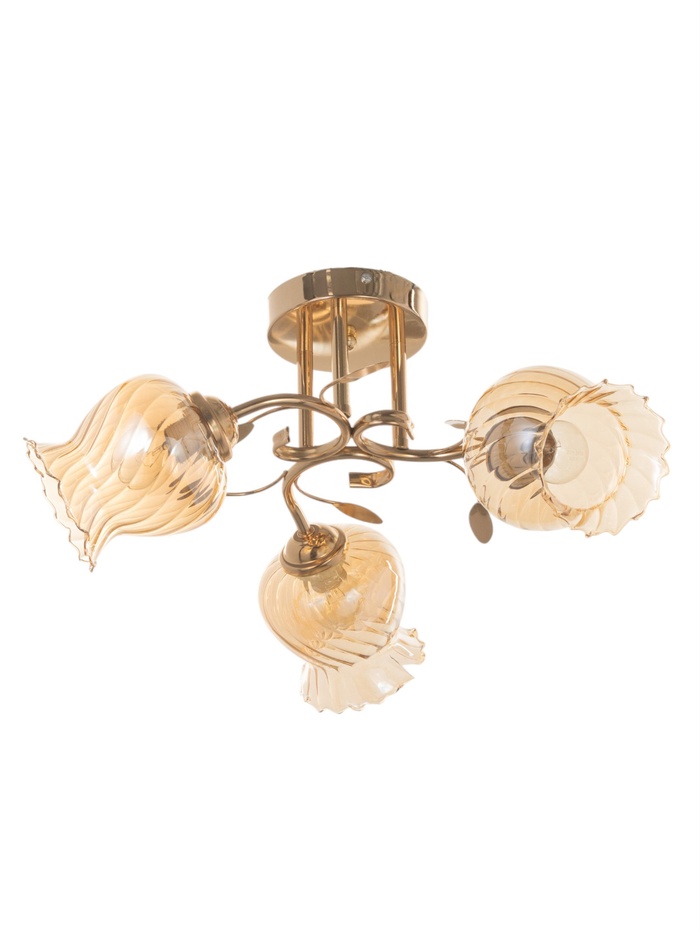 Люстра «Лиза» 3×40 Вт Е27 золото