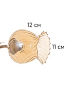 Люстра «Лиза» 3×40 Вт Е27 золото - фото 5022362