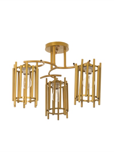 Люстра «Элизабет» 3×40 Вт Е27 золото