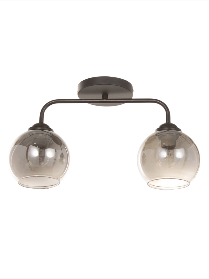 Люстра «Модерн» 2×40 Вт Е27 черный - Фото 1