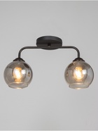 Люстра «Модерн» 2×40 Вт Е27 черный - фото 5022417