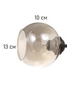 Люстра «Истра» 4×40 Вт Е27 черный - фото 5022452