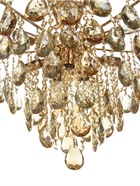 Люстра «Итали» 9×40 Вт Е14 золото 50×50×44(60)см - фото 5022468