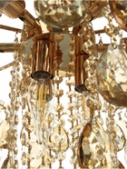 Люстра «Итали» 9×40 Вт Е14 золото 50×50×44(60)см - фото 5022470