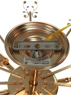 Люстра «Итали» 9×40 Вт Е14 золото 50×50×44(60)см - фото 5022472